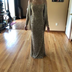 Fully beaded Sherri Hill prom Dress